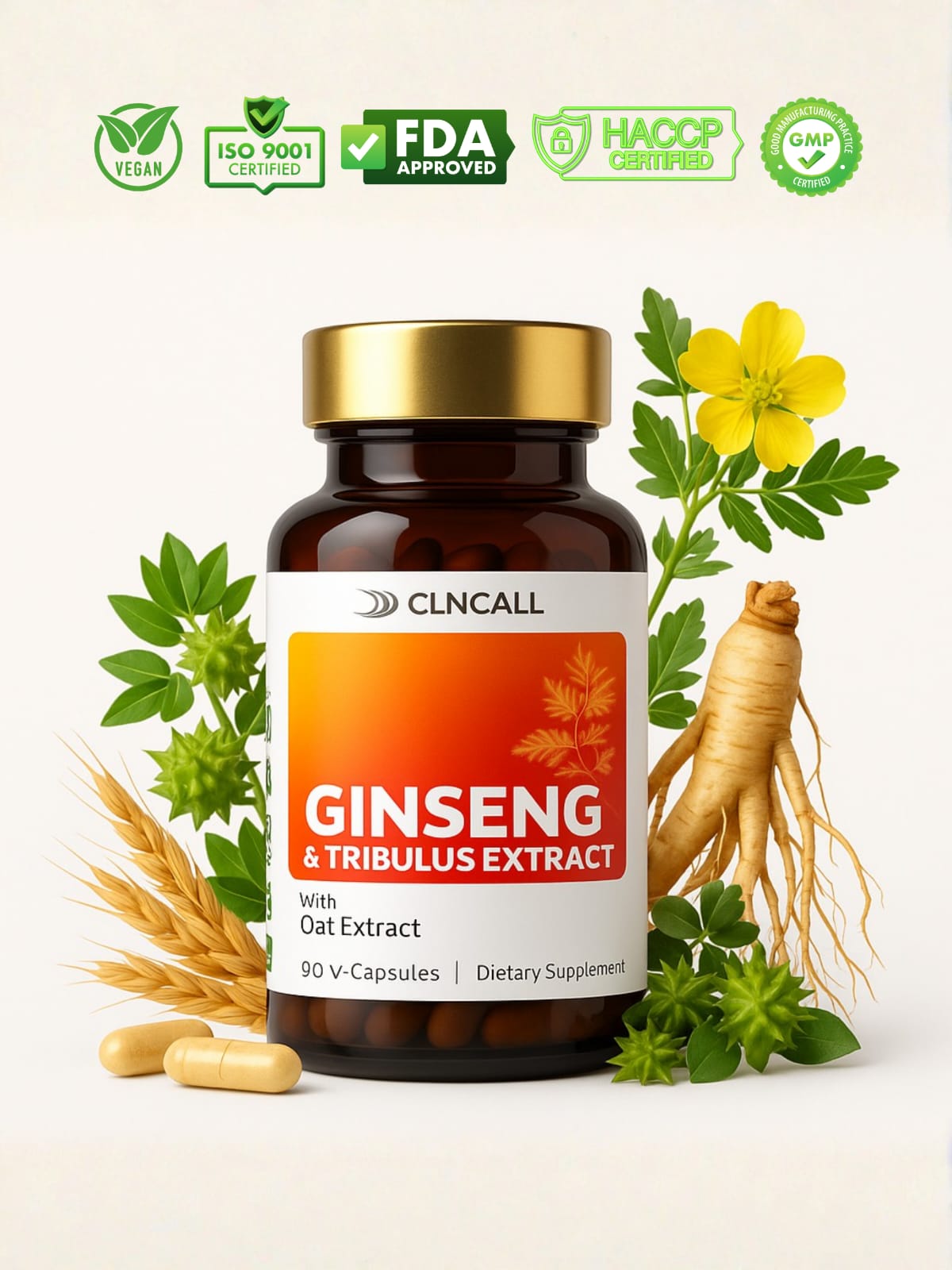 GINSENG TRIBULUS 90 Caps