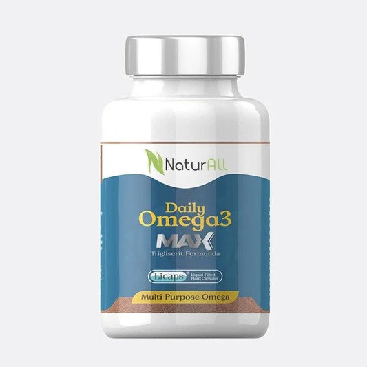 Daily Omega 3 Max – TG Formunda Omega-3| 90 Licaps® Kapsül